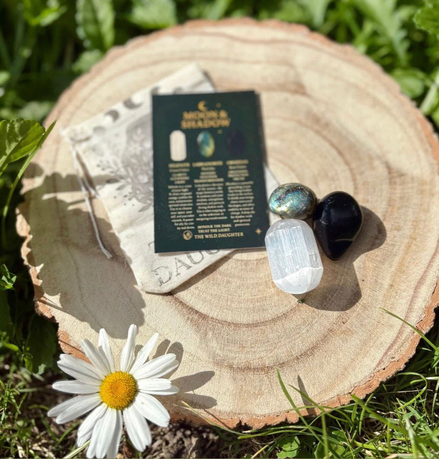 Moon & Shadow crystal set