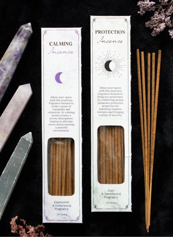 Set of 2 Calming & Protection Incense Stick Sets